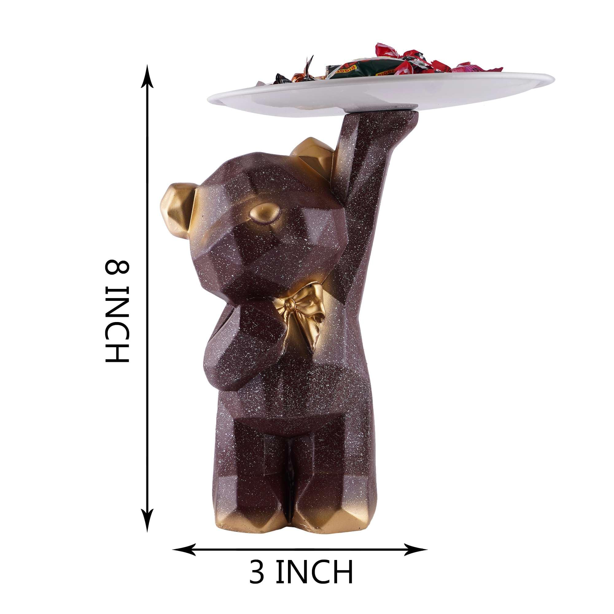 Buy CraftoZen Decoration Cool Bear Showpiece for Home Shelves